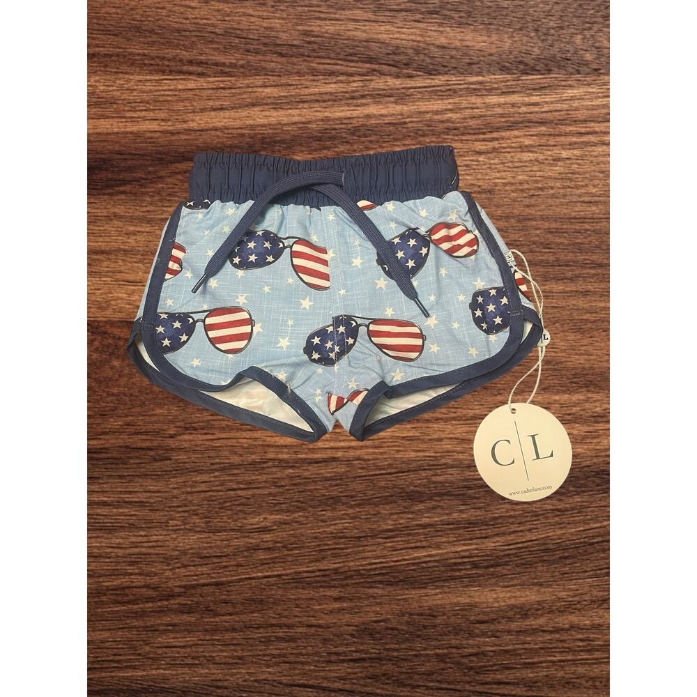 Caden Lane USA Swim Trunks